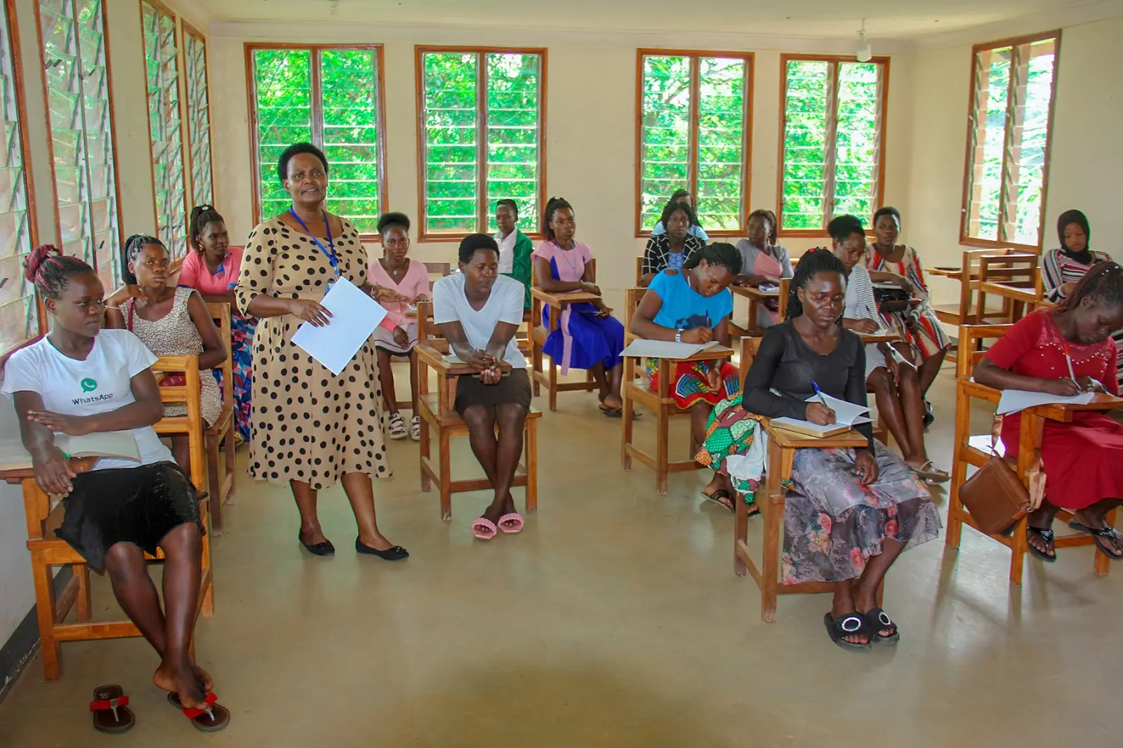 ARU students in a lecture room